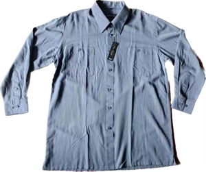 Stockpapa – chemise de couleur unie de haute qualité pour hommes, dépasse les vêtements