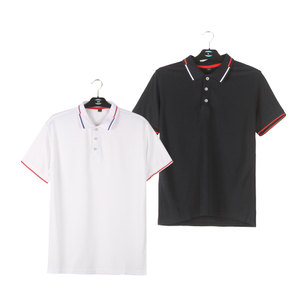 Stockpapa Apparel Stock Chemises de golf à col coloré pour hommes