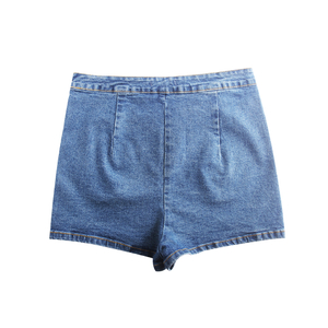 Stockpapa Short en jean pour femme 